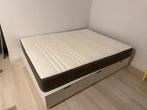 IKEA Nordli Bed + Matras, Ophalen, Tweepersoons, Zo goed als nieuw, Matras