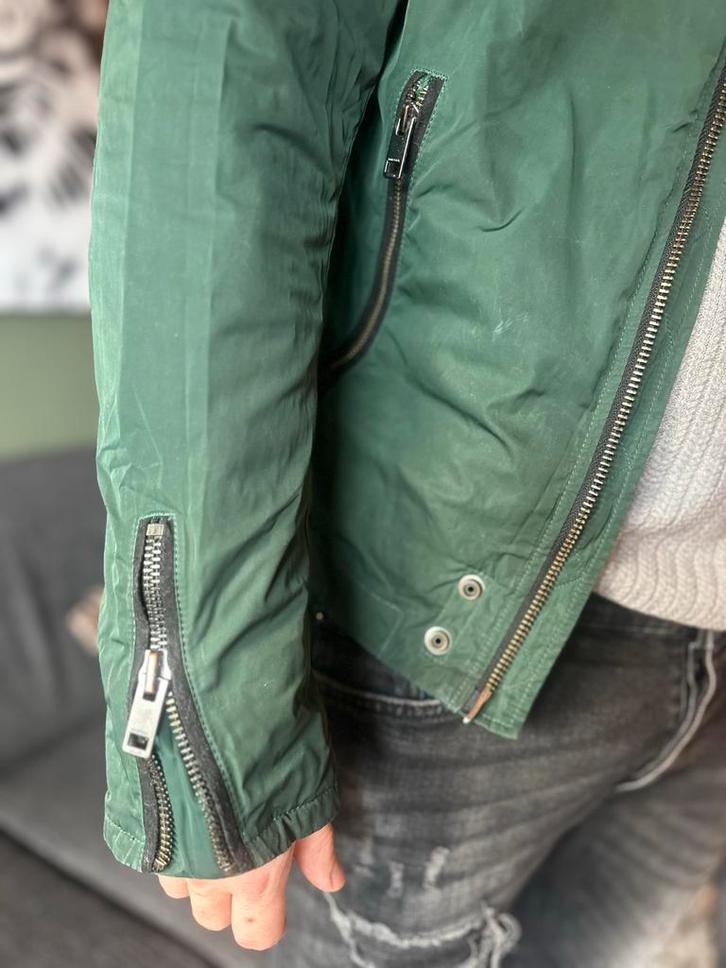 Diesel Tussenjas Heren, Kleding | Heren, Jassen | Zomer, Zo goed als nieuw, Maat 48/50 (M), Groen, Ophalen of Verzenden