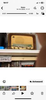 Oude lampenradio, Antiek en Kunst, Antiek | Tv's en Audio, Ophalen of Verzenden