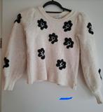 Fabienne Chapot Trui - Maat S - Bloemen, Wit, Ophalen of Verzenden, Zo goed als nieuw, Fabienne Chapot