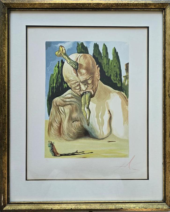 litho, Salvador Dali, Antiek en Kunst, Kunst | Litho's en Zeefdrukken, Ophalen