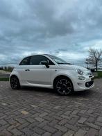 Fiat 500C 1.2 S 2017 - Semi-Automaat - Apple Carplay, Auto's, 4 cilinders, Cabriolet, Leder en Stof, Wit