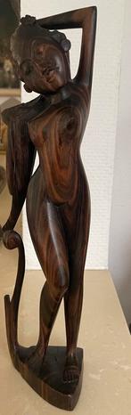 Balinees coromandel houten beeldje, Antiek en Kunst, Ophalen of Verzenden