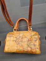 Alviero Martini T'Ilasse nano leer tasje landkaart Afrika, Sieraden, Tassen en Uiterlijk, Tassen | Damestassen, Ophalen of Verzenden