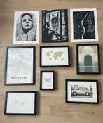 Ikea Fiskbo en Rödalm lijsten incl posters, Ophalen, Zo goed als nieuw