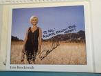 ERIN BROCKOVICH ADVOCATE - ACTIVISTE, Ophalen of Verzenden, Foto of Kaart, Gesigneerd