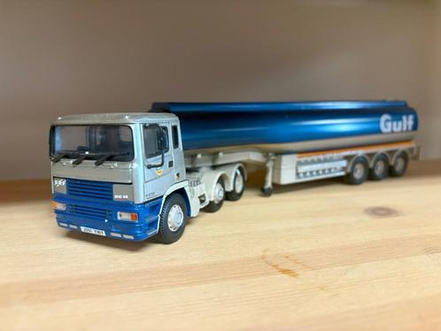 ERF met brandstofoplegger, Hobby en Vrije tijd, Modelauto's | 1:50, Zo goed als nieuw, Bus of Vrachtwagen, Ophalen