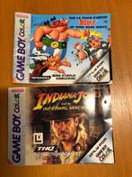 Game Boy Color Game manual Asterix Indiana Jones, Spelcomputers en Games, Games | Nintendo Game Boy, Avontuur en Actie, Gebruikt