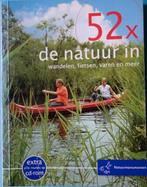 Natuurmonumenten 52x de natuur in + cd-rom, Boeken, Natuur, Ophalen of Verzenden, Gelezen, Wandel- of Recreatiegebieden, Natuurmonumenten