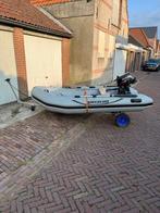 QuickSilver 300 Sport + Suzuki 5 pk 4 tact, Watersport en Boten, Rubberboten, Ophalen, Aluminium, Quicksilver, Gebruikt