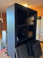 Design wandkast, Huis en Inrichting, Kasten | Wandmeubels, Ophalen, Gebruikt, 150 tot 200 cm, Eikenhout