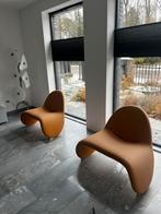 Leolux sella 2 stuks in origine stof., Huis en Inrichting, Fauteuils, Ophalen, Gebruikt