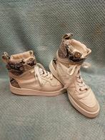 Mooie beige sneakers v Josh V met slangenprint maat 39 zgan, Ophalen, Zo goed als nieuw, Meisje, Schoentjes
