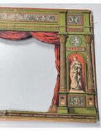 Puppet muppet & marionnette Antiek 1900 theater rand frame, Ophalen of Verzenden