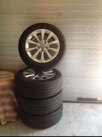 Winterbanden op Audivelgen, Auto-onderdelen, Ophalen, Gebruikt, Banden en Velgen, 17 inch