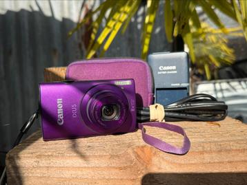 canon ixus 230 hs in paars – compacte full hd camera beschikbaar voor biedingen