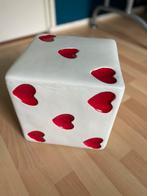 Poef bakje, Ophalen of Verzenden, Zo goed als nieuw, Rond, Minder dan 50 cm