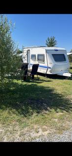 Hobby 400 KB De Luxe Easy met stapelbed, voortent,luifel, Caravans en Kamperen, Caravans, Standaardzit, 75 kg, Hobby, Omvormbare zithoek