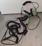 David Clark aviation headset, Verzamelen, Luchtvaart en Vliegtuigspotten, Ophalen, Zo goed als nieuw