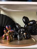Balloon Dog multicolour metallic, zilver, zwart met goud, Antiek en Kunst, Kunst | Designobjecten, Ophalen of Verzenden