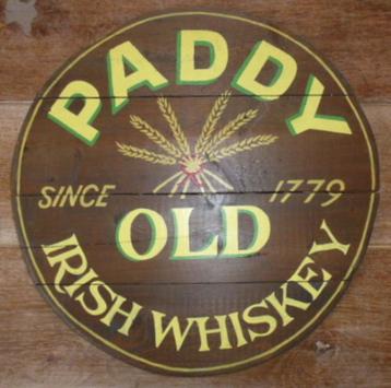 Verschillende Irish pub borden/Iers/Schots/Whiskey/Paddy