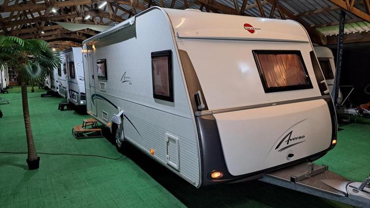 Bürstner 550TK Mover en zakluifel, Caravans en Kamperen, Caravans, Bedrijf, tot en met 6, 1000 - 1250 kg, Rondzit, Bürstner, Dwars-stapelbed