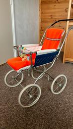 Retro / vintage poppenwagen, Kinderen en Baby's, Speelgoed | Poppen, Ophalen, Gebruikt, Babypop