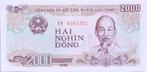 Vietnam 2000 Dong 1988 UNC ~ P107, Postzegels en Munten, Bankbiljetten | Azië, Los biljet, Verzenden