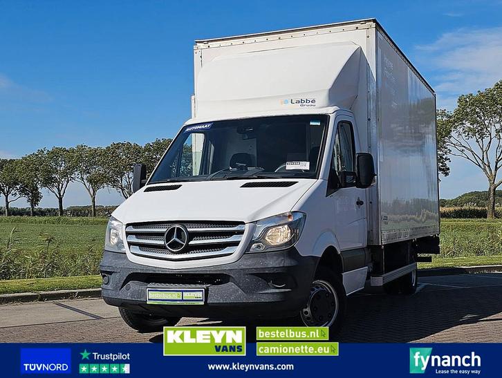 MERCEDES-BENZ SPRINTER 516 automaat euro6, Auto's, Bestelauto's, Bedrijf, Te koop, ABS, Centrale vergrendeling, Elektrische buitenspiegels