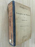 Nr. 1082  Theodor Zahn, Kommentaar op Evang. van Mattheüs, Antiek en Kunst, Ophalen of Verzenden, Zahn, Theodor