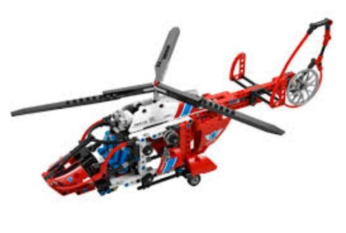 Lego Technic 8068 Reddingshelicopter, Kinderen en Baby's, Speelgoed | Duplo en Lego, Gebruikt, Lego, Complete set, Ophalen of Verzenden