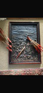 Schilderij De Vuurvogels, Antiek en Kunst, Ophalen