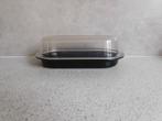 Tupperware Exclusieve Serveerschaal 21x11,5x7,5 cm Zwart, Ophalen of Verzenden, Zo goed als nieuw, Schaal