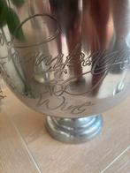 Grote riviera maison schaal met groot roze boeket, Ophalen of Verzenden, Zo goed als nieuw