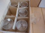 6 cognacglazen - gilde leerdam '60, Antiek en Kunst, Ophalen of Verzenden