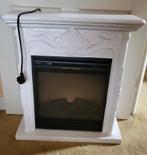 Klarnstein Lienz Elektrische Openhaard 1800W - Wit, Ophalen, Vrijstaande haard, Elektrische haard