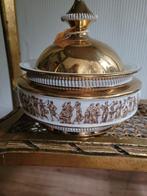 Vintage Italiaanse pot met deksel Florentijns foto 1 t/m 4, Antiek en Kunst, Curiosa en Brocante, Ophalen of Verzenden