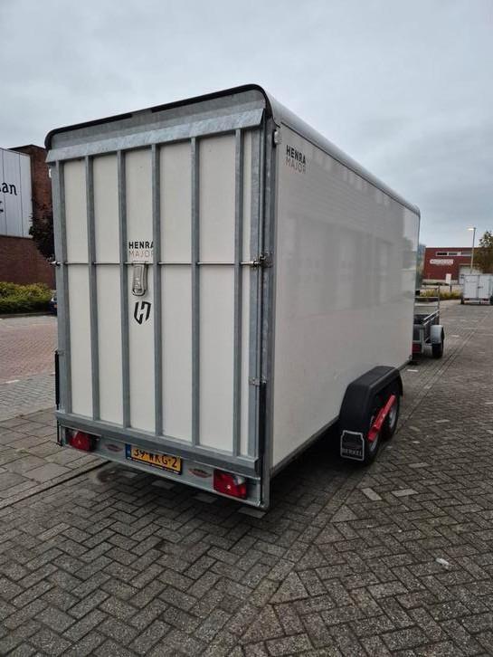 2x gesloten henra tandemasser bouwjaar 2025 2 afmetingen, Auto diversen, Aanhangers en Bagagewagens, Ophalen