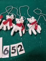 Slinger met herten wit , [a652], Diversen, Kerst, Ophalen of Verzenden, 'T Olde Gre-j, Info@toldegrej.nl, Endepoelstraat 20f Didam