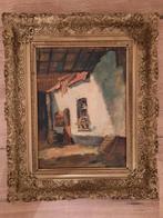 Ingelijst schilderij C.H. Petit, Ophalen