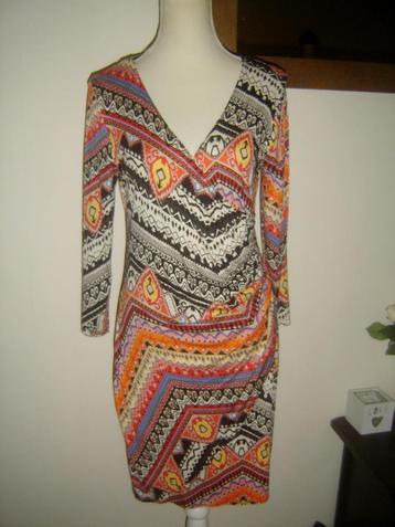 SUPER TRENDY jurk met gave print en kleuren mt. XL - nieuw!  beschikbaar voor biedingen