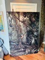 Wandpaneel jungle mobiele muurdecoratie, Ophalen, Minder dan 10 m², Geel, Jungle