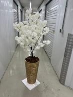 Incl vaas met bloesem boom, Huis en Inrichting, Woonaccessoires | Vazen, Ophalen of Verzenden, Overige kleuren, Glas, Minder dan 50 cm