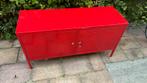 Ikea PS rood metalen tweedeurs kast, Huis en Inrichting, Kasten | Lockerkasten, Ophalen, Gebruikt, Strak Ikea