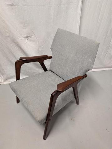 Vintage lounge fauteuil wingback chair - 50s beschikbaar voor biedingen