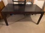 Tafel 160x90, Ophalen, 50 tot 100 cm, Zo goed als nieuw, Rechthoekig
