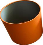 Lampenkapjes, oranje, Huis en Inrichting, Lampen | Lampenkappen, Overige kleuren, Rond, Nieuw, Ophalen of Verzenden