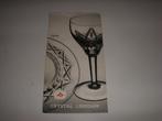 Aparte oude folder Leerdam crystal glas, servies 'Lyra' 1957, Boeken, Gelezen, Leerdam glas, Folder, Ophalen of Verzenden