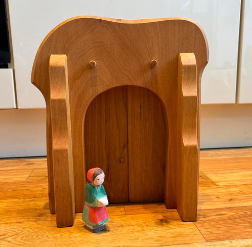 Ostheimer Kasteel poort 26810 zgan, Kinderen en Baby's, Speelgoed | Houten speelgoed, Zo goed als nieuw, Overige typen, Ophalen of Verzenden