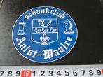 sticker Aalst - Waalre  Schaakclub *, Verzamelen, Ophalen, Zo goed als nieuw